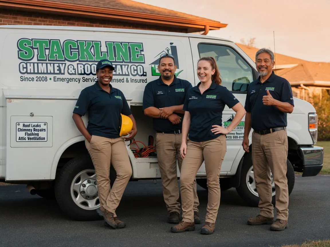 Chimney flashing repair company in Tabor, SD
